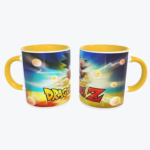 Mug Amarillo con diseño de Dragon Ball 1