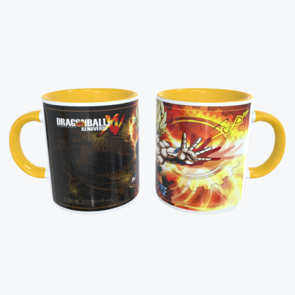 Mug Amarillo con diseño de Dragón Ball Z