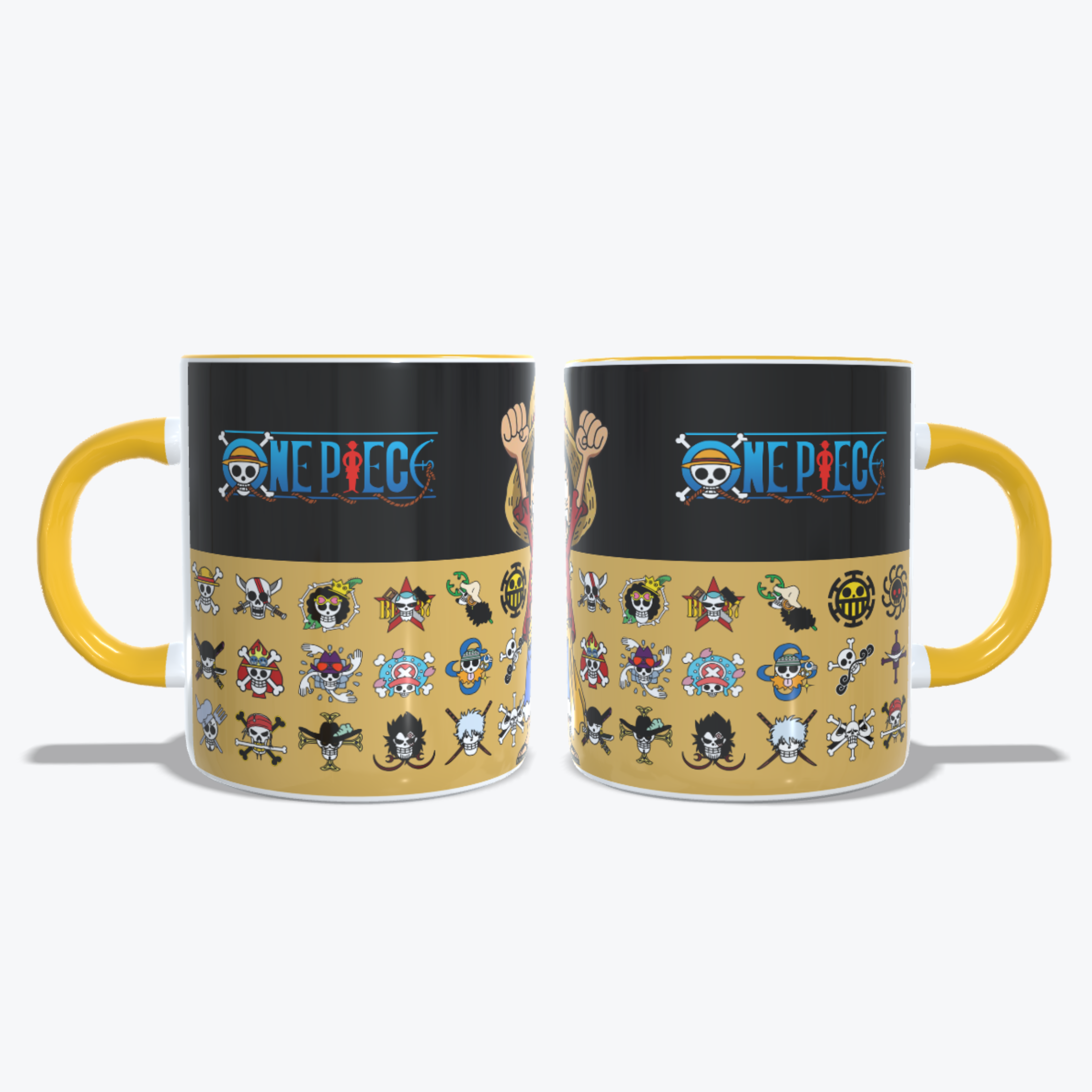 Mug Amarillo One Piece Luffy1 Mug One Piece Luffy