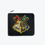 billetera de harry potter logo howarts