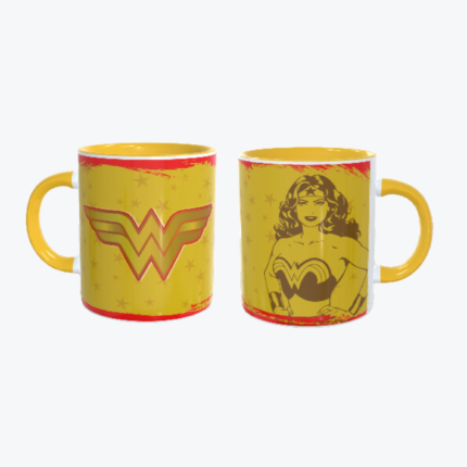 Mug Amarillo Mujer Maravilla