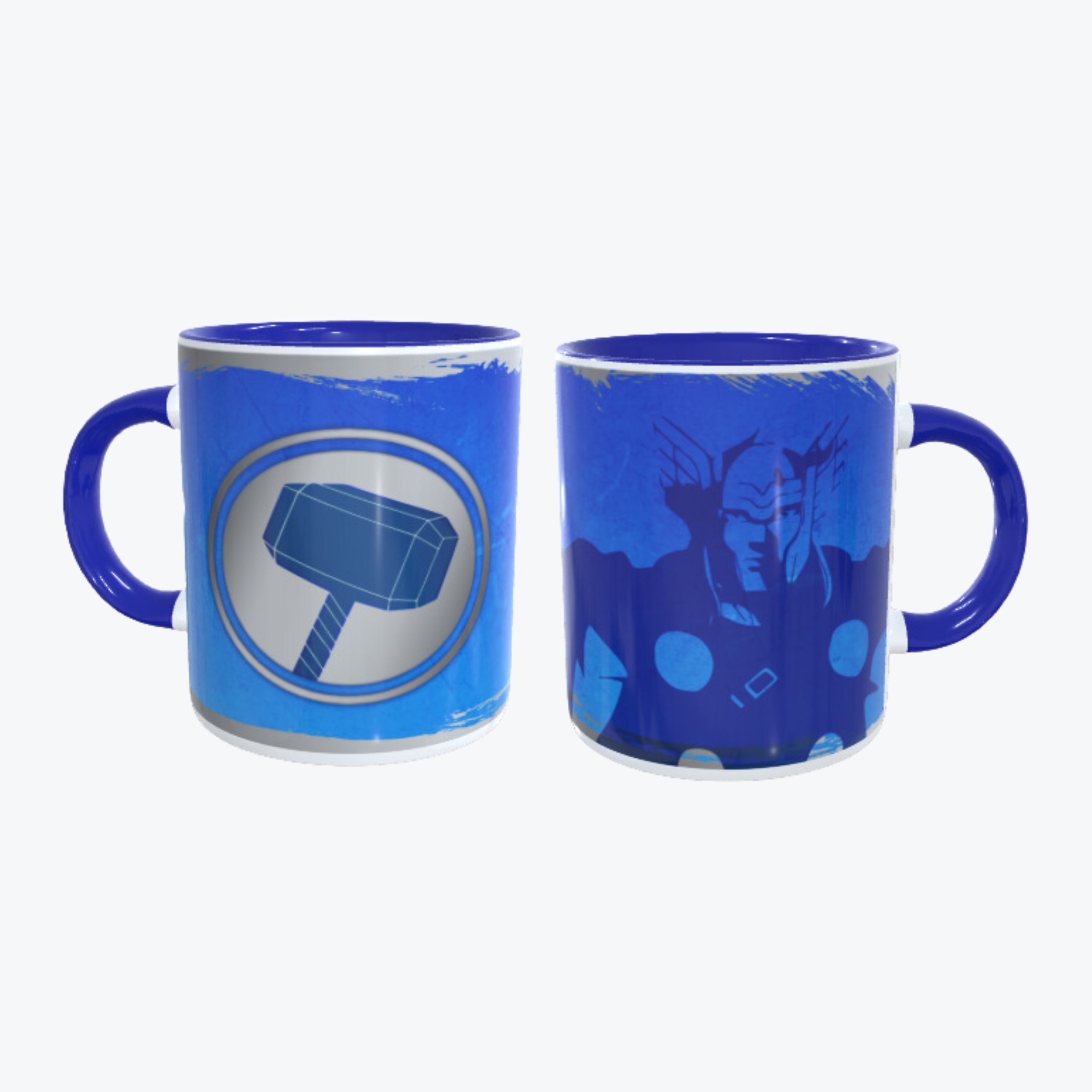 Mug Azul de Thor Mug Azul de Thor