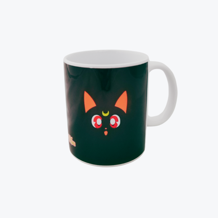 Mug Negro Sailor Moon - Luna - Imagen 3