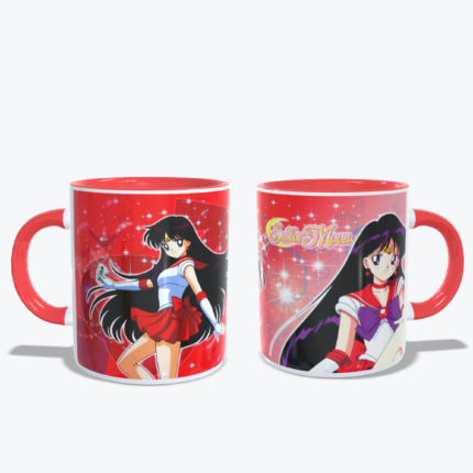 Mug rojo de Sailor Moon - Mars