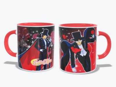 Mug Rojo Sailor Moon - Tuxedo Mask