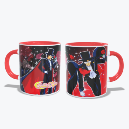 Mug Rojo Sailor Moon - Tuxedo Mask