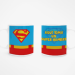 Mug super héroes dc super hombre
