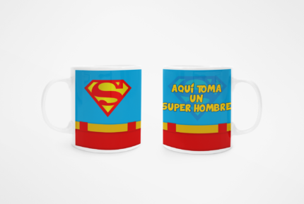 Mug super héroes dc super hombre