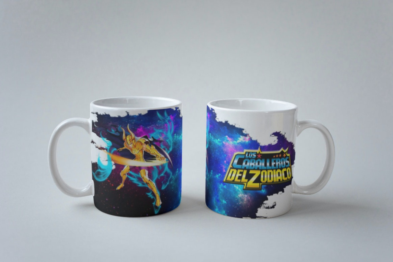 mug caballero del zodiaco capricornio mug caballero del zodiaco