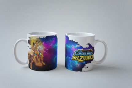 Mug caballeros del zodiaco