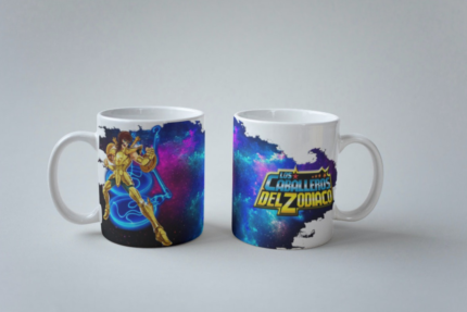 Mug caballeros del zodiaco