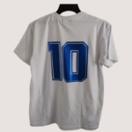 Camiseta blanca con diseño de diego maradona