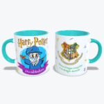 Mug Azul con diseño de Harry Potter - Dumbledore