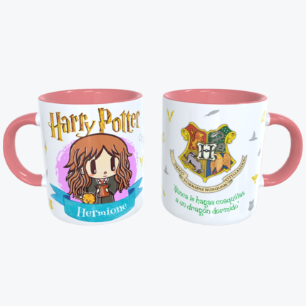 Mug Rosado Harry Potter - Hermione