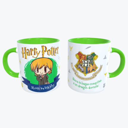 Mug Verde Harry Potter - Ron Weasley