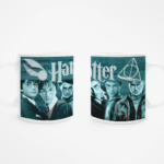 mug de cerámica con diseño de harry potter
