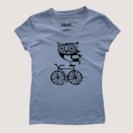 Camiseta para dama con diseño de Búho