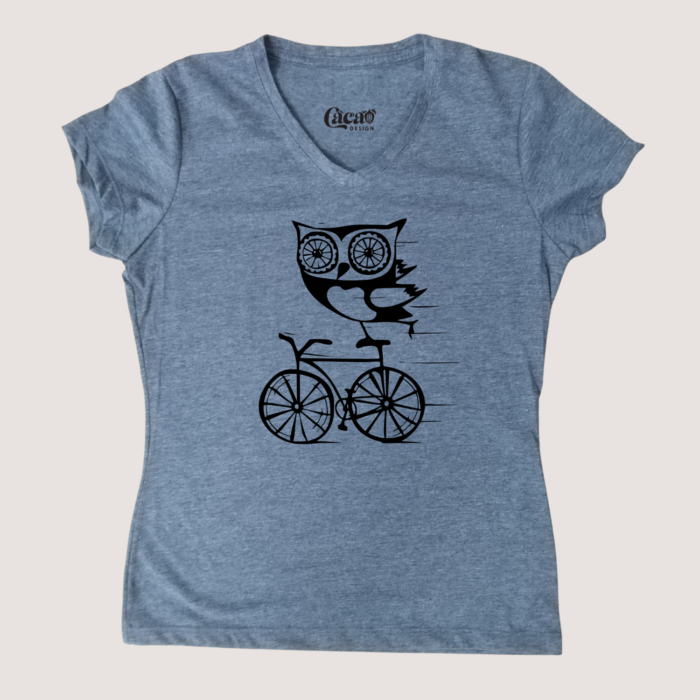 Camiseta para dama con diseño de Búho