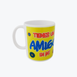 mug de cerámica con diseño de amistad