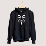 Buzo de V de Vendetta Negro