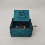 Caja Musical de Star Wars Darth Vader Azul