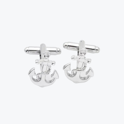 Mancornas o gemelos con diseño de Ancla