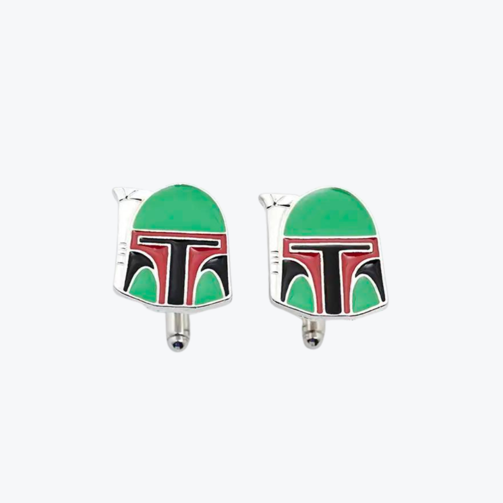 Mancornas o gemelos con diseño de MBoba Fett