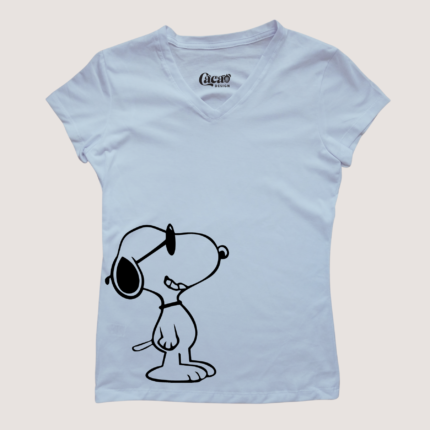 Camiseta para dama de Snoopy