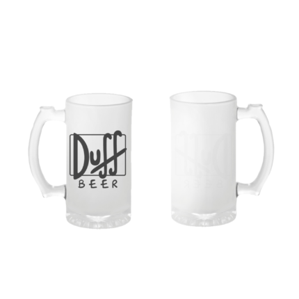 Vaso Cervecero con diseño de Duff