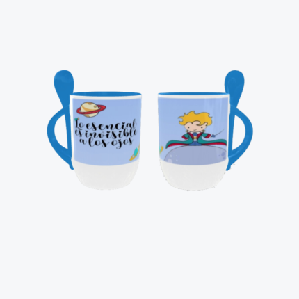 Mug Normal con Cucharita EL Princicito