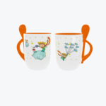 Mug con Cucharita EL Princicito Naranja
