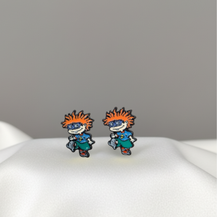 Aretes con diseño de Carlitos - Rugrats