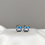 Aretes con diseño de Dexter