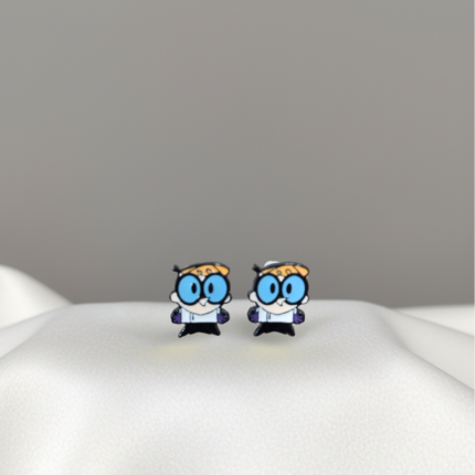 Aretes con diseño de Dexter
