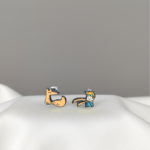 Aretes con diseño de El Principito