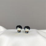 Aretes con diseño de Harry potter