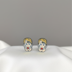 Aretes con diseño de Mi pobre Angelito