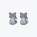 Aretes con diseño de Artemis Sailor Moon