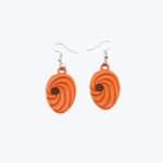 Aretes con diseño de Naruto