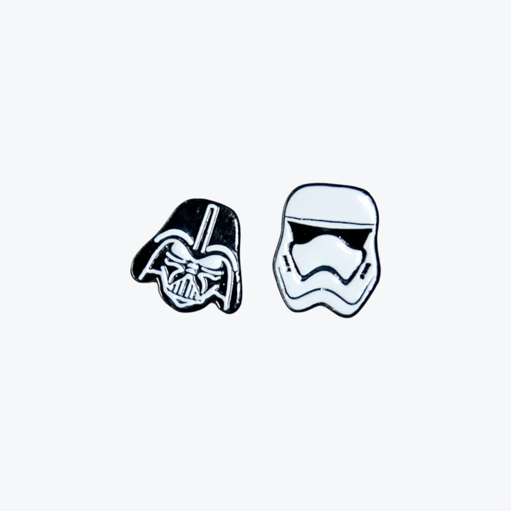 Aretes con diseño de Star Wars