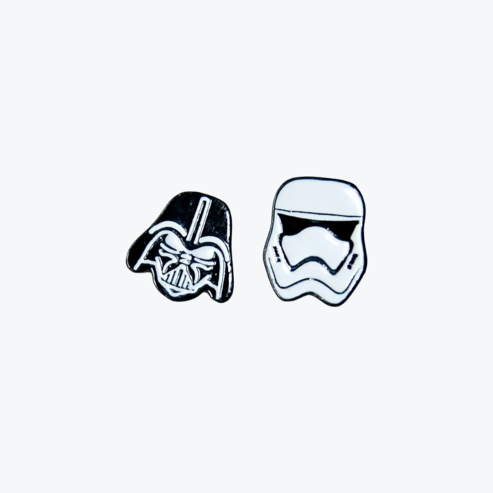 Aretes con diseño de Star Wars