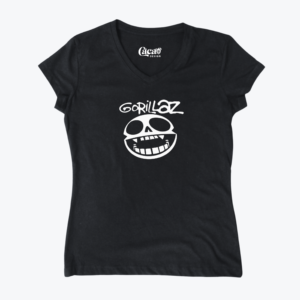 Camiseta para Dama Gorillaz Negro