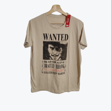 camiseta con diseño de Dracule Mihawk