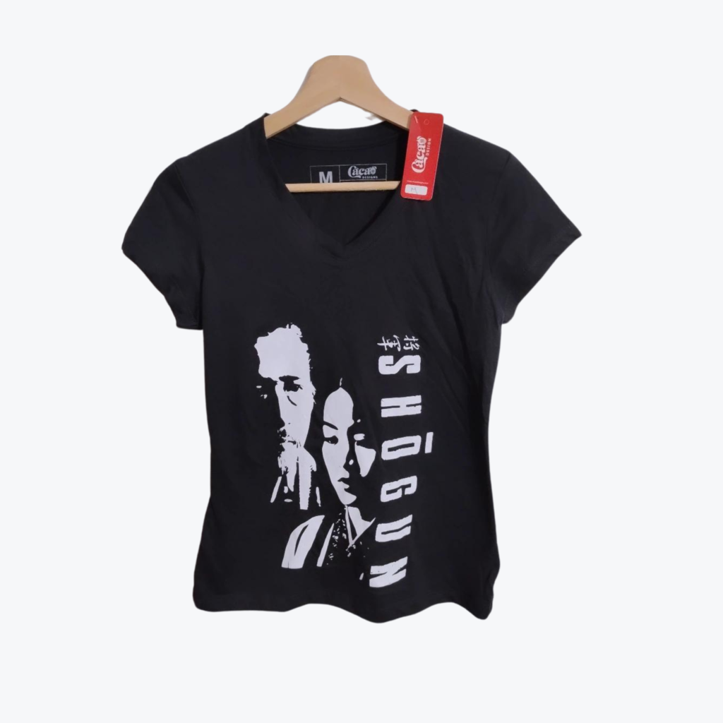 Camiseta de dama con diseño de shogun