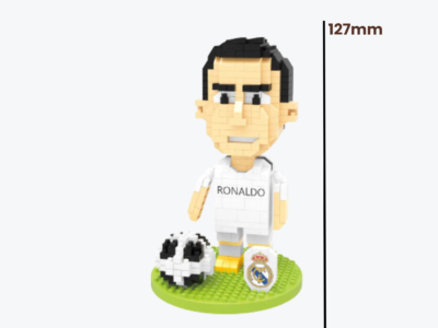 Figura Armable de Cristiano Ronaldo. bloque de construcción