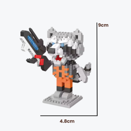Figura Armable de Rocket Raccoon