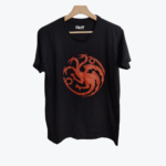 camiseta unisex con diseño del logo targaryen