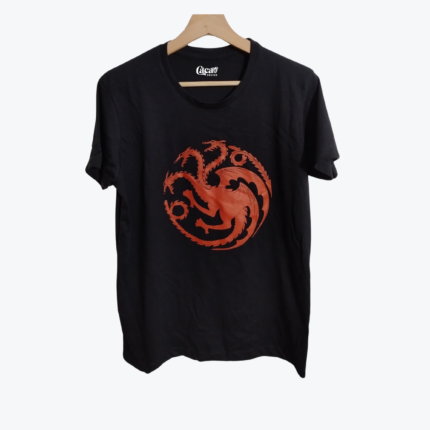 camiseta unisex con diseño del logo targaryen