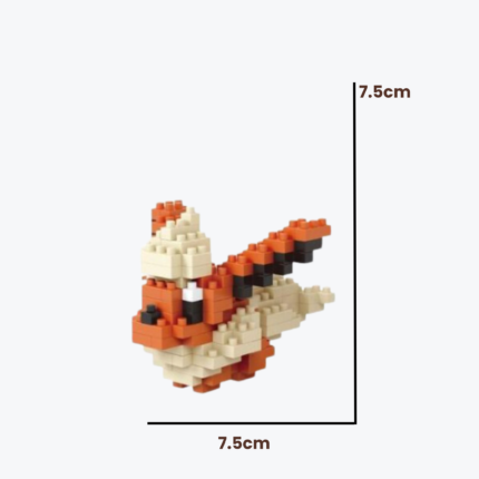 Figura Armable de pokemóm Flareon