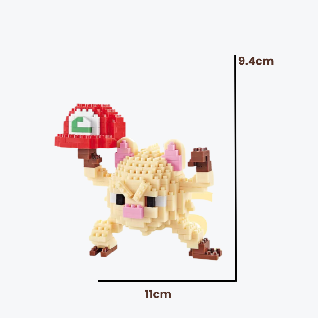 Figura Armable de Mankey - Pokémon